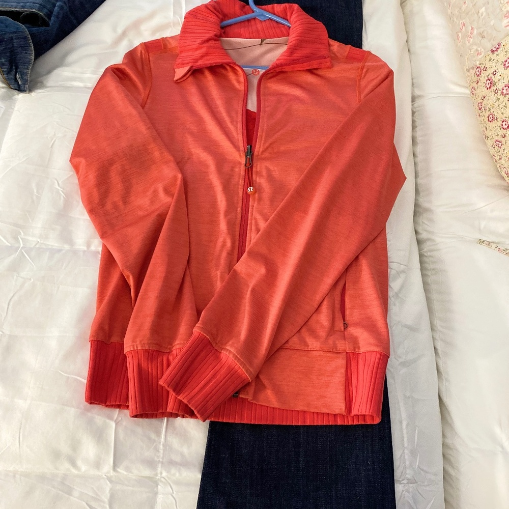 athletic Lululemon zip jacket